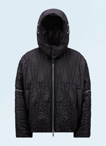  Moncler X Willow Smith Moncler X Willow Smith Haissa Short Down Jacket - Frau Jacken Black 0 