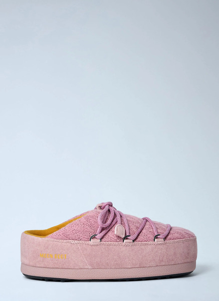  Moon Boot X Guest In Residence Moon Boot X Guest In Residence Evx Knit Mules -  Slip Ons Pink Eu 35 - 36 