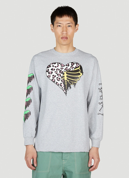  Nancy Nancy Emo Sweatshirt - Mann Sweatshirts Grey Xl 