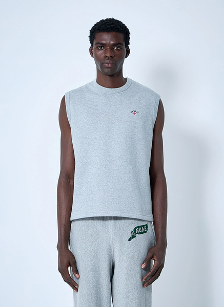 Noah Noah Sweatshirt Vest - Mann Tops Grey S 
