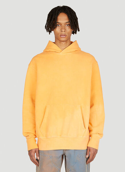  Notsonormal Notsonormal Splashed Hooded Sweatshirt -  Sweatshirts Orange M 