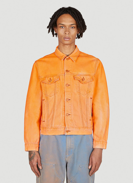  Notsonormal Notsonormal Washed Daily Jacket -  Jacken Orange M 