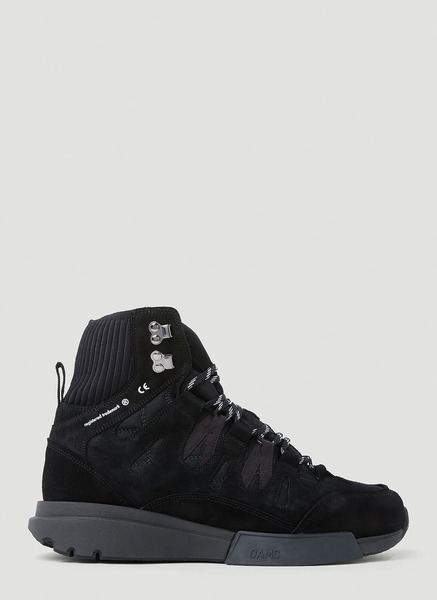  Oamc Oamc Trail Runner Boots - Mann Stiefel Black Eu - 41 