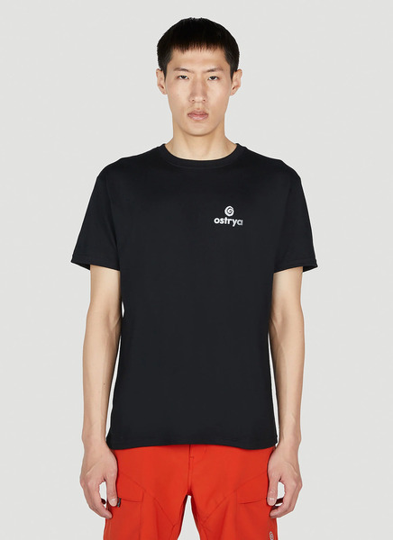  Ostrya Ostrya Core Logo Equi T-shirt - Mann T-shirts Black M 