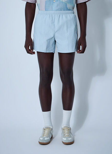  Our Legacy Our Legacy Drape Tech Shorts - Mann Shorts Blue Eu - 52 