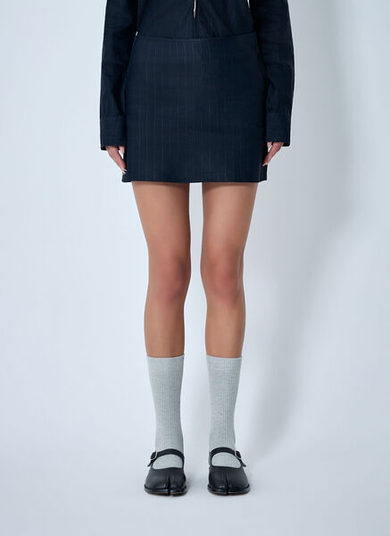  Our Legacy Our Legacy Night Mini Skirt - Frau Röcke Black Fr - 36 