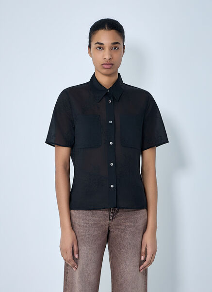  Our Legacy Our Legacy X-ray Shirt - Frau Hemden Black Fr - 38 