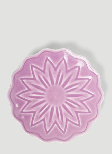  Paula Canovas Del Vas Paula Canovas Del Vas Flower Plate -  Kitchen Pink One Size 