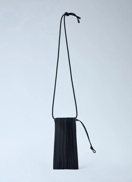  Pleats Please Issey Miyake Pleats Please Issey Miyake Pleated Drawstring Pouch - Frau Handtaschen Black One Size 