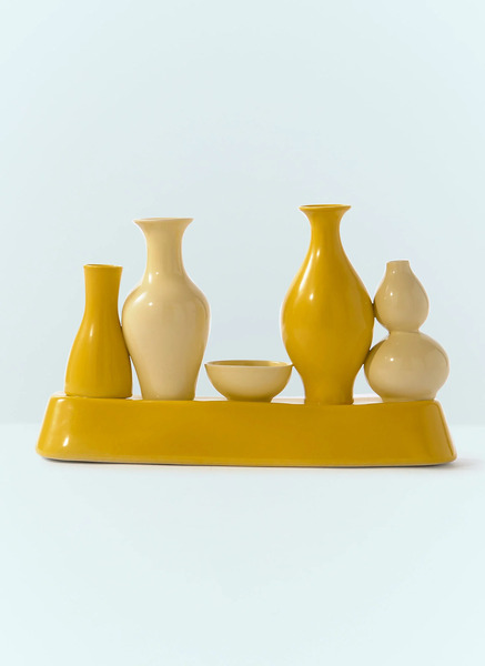  Polspotten Polspotten Shanghai Vase -  Vases Yellow One Size 