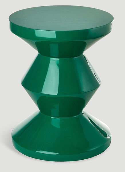  Polspotten Polspotten Zig Zag Stool -  Furniture Green One Size 