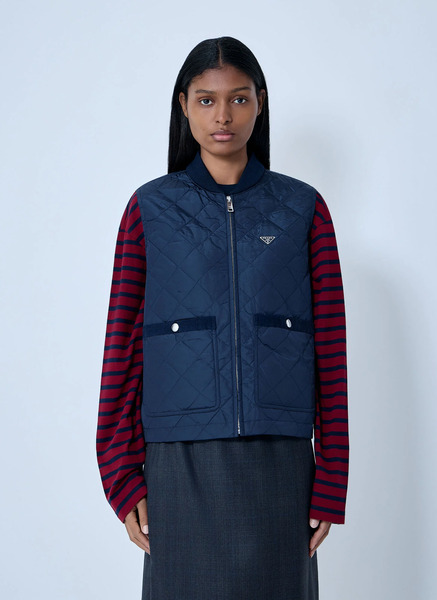  Prada Prada Re-nylon Jacket - Frau Jacken Blue It - 38 