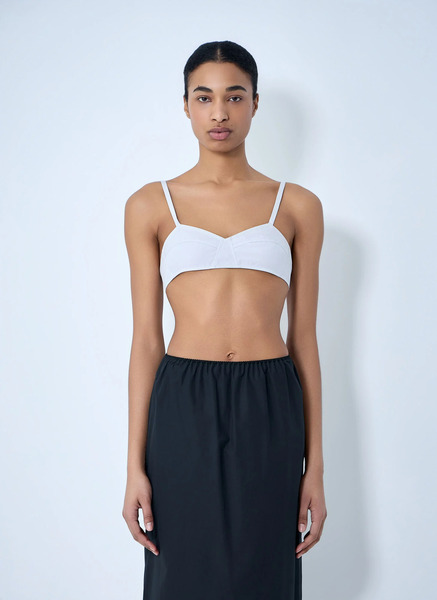  Rier Rier Structured Bralette - Frau Tops White S 