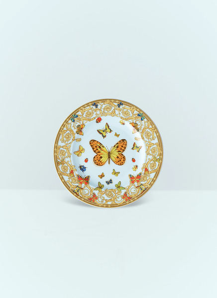  Rosenthal Rosenthal Le Jardin De Versace Medium Plate -  Kitchen Yellow One Size 