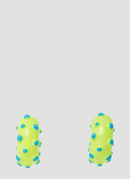  Safsafu Safsafu Neon Rave Earrings - Frau Schmuck Green One Size 
