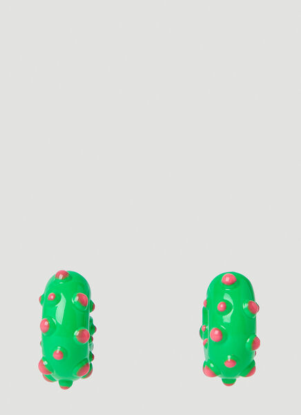  Safsafu Safsafu Neon Rave Earrings - Frau Schmuck Green One Size 