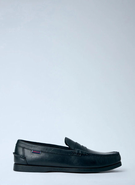  Sebago Sebago Dolphin Waxed Loafers - Mann Loafers Black Us - 09.5 