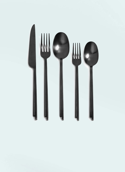 Serax Serax Dune Cutlery Set -  Kitchen Black One Size 