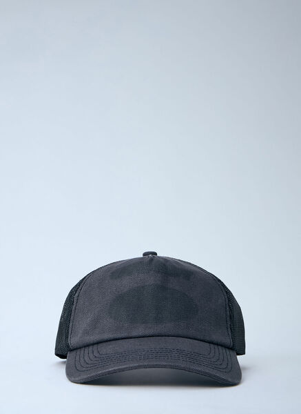  Stüssy Stüssy Ghost Logo Trucker Cap - Mann Hats Grey One Size 