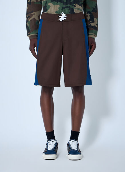  Stüssy Stüssy Two-tone Drawstring Shorts - Mann Shorts Brown 28 