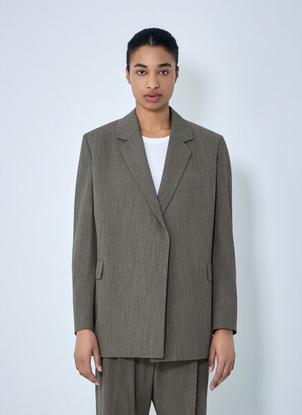  The Row The Row Devlin Blazer - Frau Blazers Grey Us - 06 
