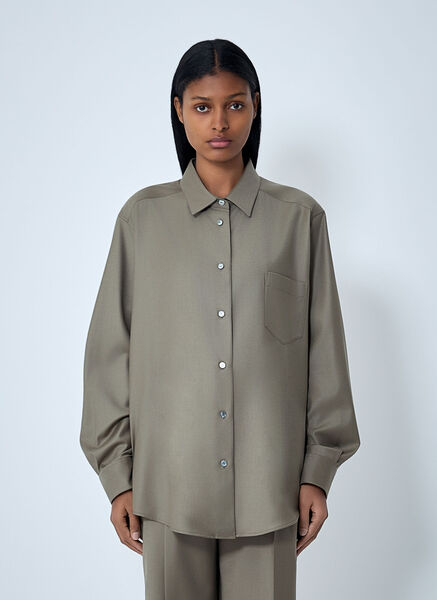  The Row The Row Pino Shirt - Frau Hemden Beige Us - 08 
