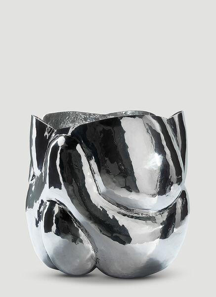  Tom Dixon Tom Dixon Cloud Short Vessel -  Vases Silver One Size 