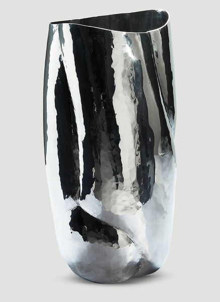  Tom Dixon Tom Dixon Cloud Tall Vessel -  Vases Silver One Size 