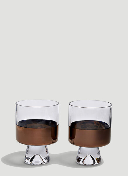  Tom Dixon Tom Dixon Tank Low Ball Glasses -  Kitchen Clear One Size 