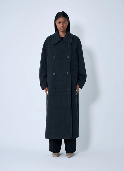  Toteme Toteme Shield Coat - Frau Mäntel Grey Fr - 36 