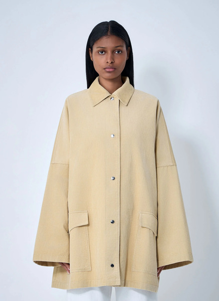  Toteme Toteme Shirt Jacket - Frau Jacken Beige Xs 