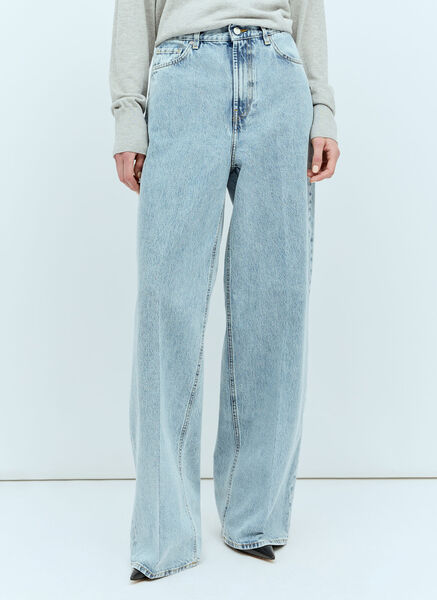  Toteme Toteme Wide-leg Jeans - Frau Jeans Blue 29 