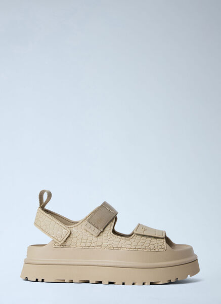  Ugg Ugg W Goldenglow Embossed Sandals - Frau Sandalen Beige Eu - 40 