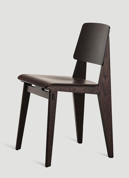  Vitra Vitra Chaise Tout Bois Chair -  Furniture Brown One Size 