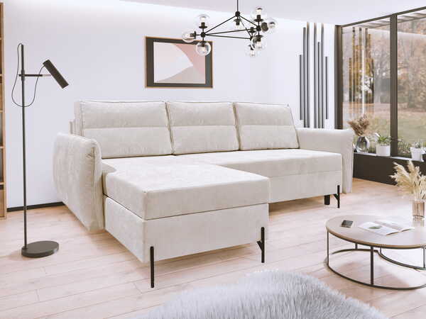  A&s Comfort - Ams Line Narożnik Na Nóżkach Dalia L Mini / Kolor Do Wyboru 