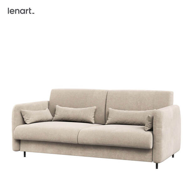  Bed Concept Bed Concept Bc-18 - Sofa 140 Do Bc-01 - Beżowy Art 82610 / Front Biały Połysk 