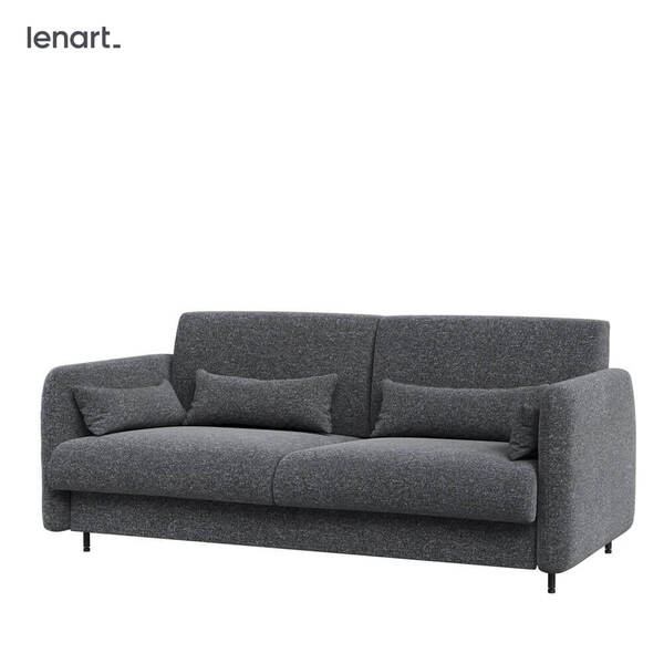  Bed Concept Bed Concept Bc-18 - Sofa 140 Do Bc-01 - Grafit Art 82630 / Front Biały 
