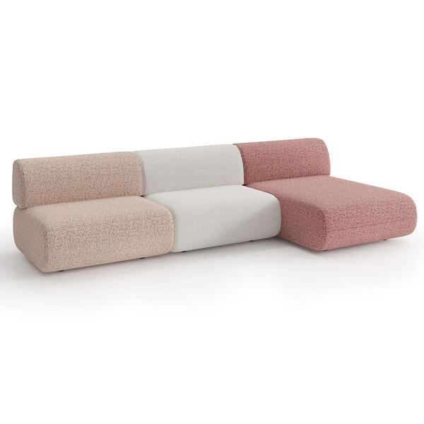  Comforteo Narożnik Modułowy Dolce Vita | S1 + S1 + Oto | Kolor Do Wyboru 