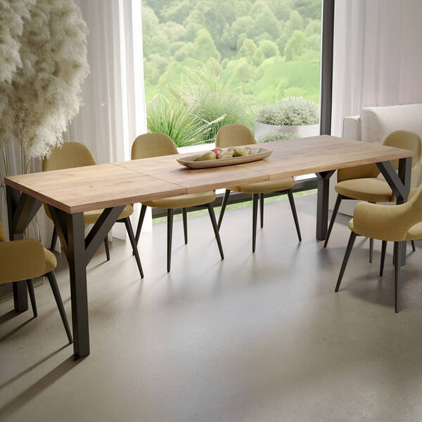  Endo Stół Drewniany Baltika | 130-240x90 | Kolor Do Wyboru 