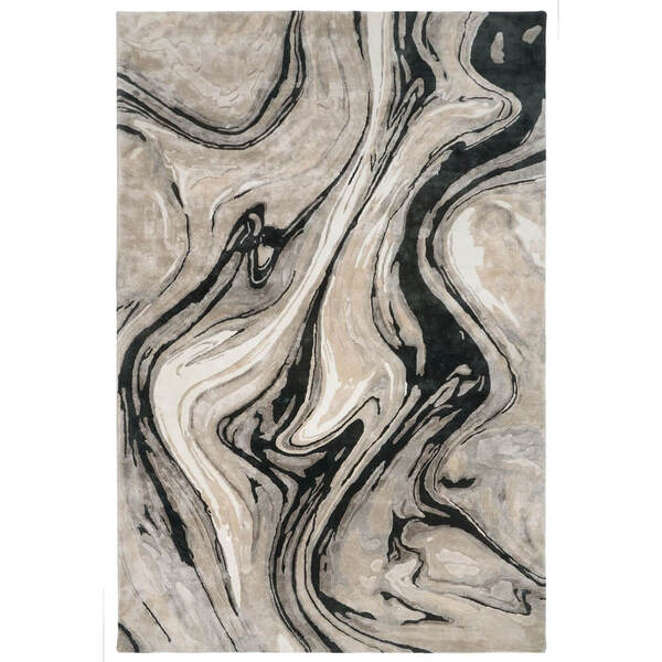  Fargotex (carpet Decor) Dywan Nowoczesny Blur Black 