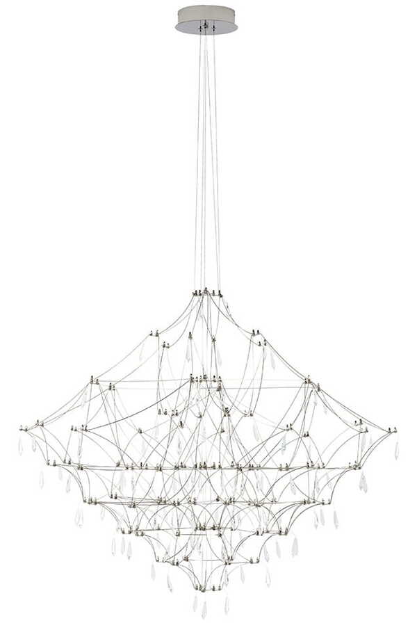  King Home Lampa Wisząca Constelation 77 - Led, Stal Szczotkowana 