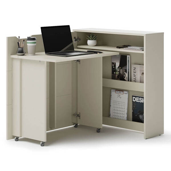  Lenart Work Concept Slim Cw-02l - Biurko Rozkładane - Kaszmir 