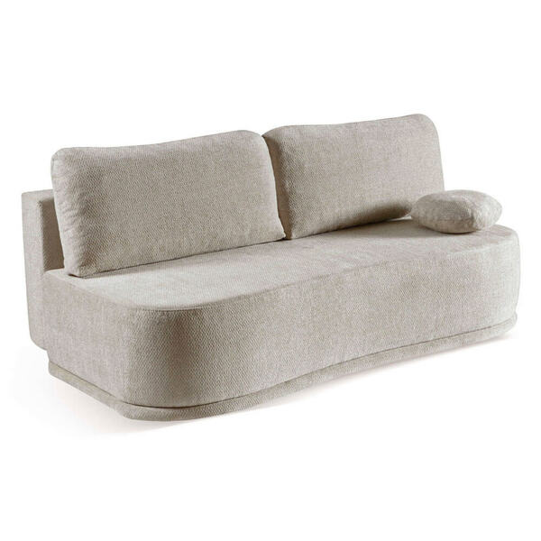  Meblemwm (mgk) Sofa Z Funkcją Spania Kidney | Beżowy 