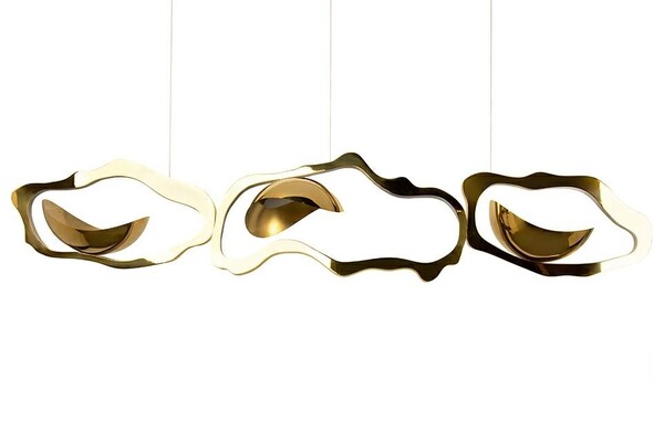  Moosee Moosee Lampa Wisząca Chain Złota 