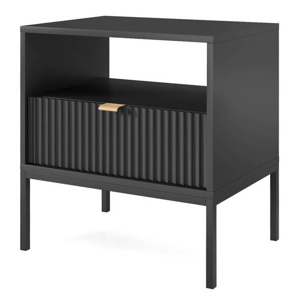  Piaski Stolik Nocny Nova S54 Czarny 