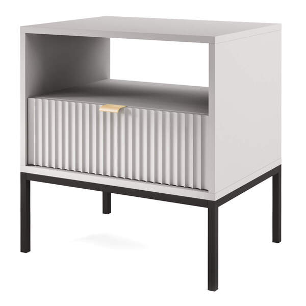  Piaski Stolik Nocny Nova S54 Szary 