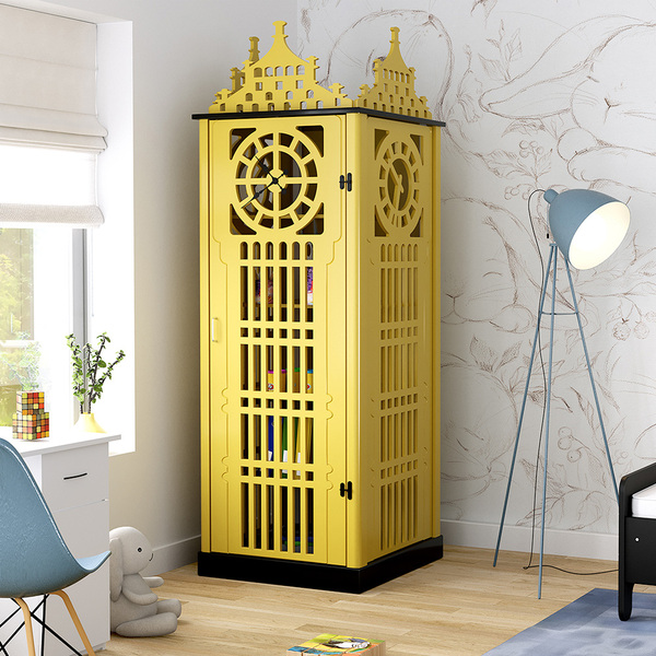  Plastiko Szafa Big Ben, Wbudowany Zegar 