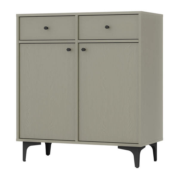  Stolarz-lempert Komoda Tokyo 1 2f2s | Typ 826 | Eukaliptus | Czarne Nogi 