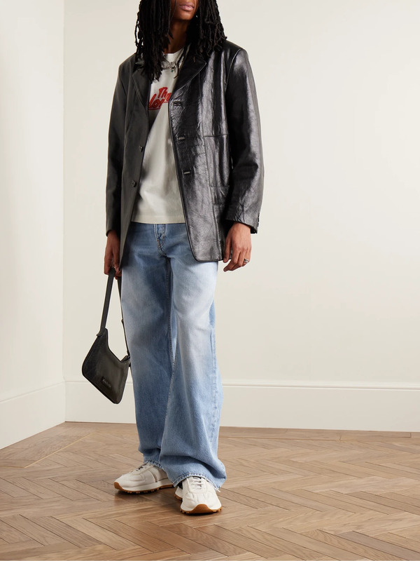  Acne Studios - 2021m Flared Distressed Jeans - Men - Blue - Uk/us 33 
