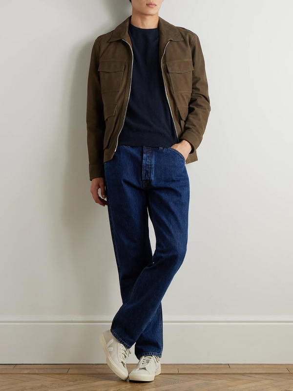  Allude - Cashmere Sweater - Men - Blue - S 